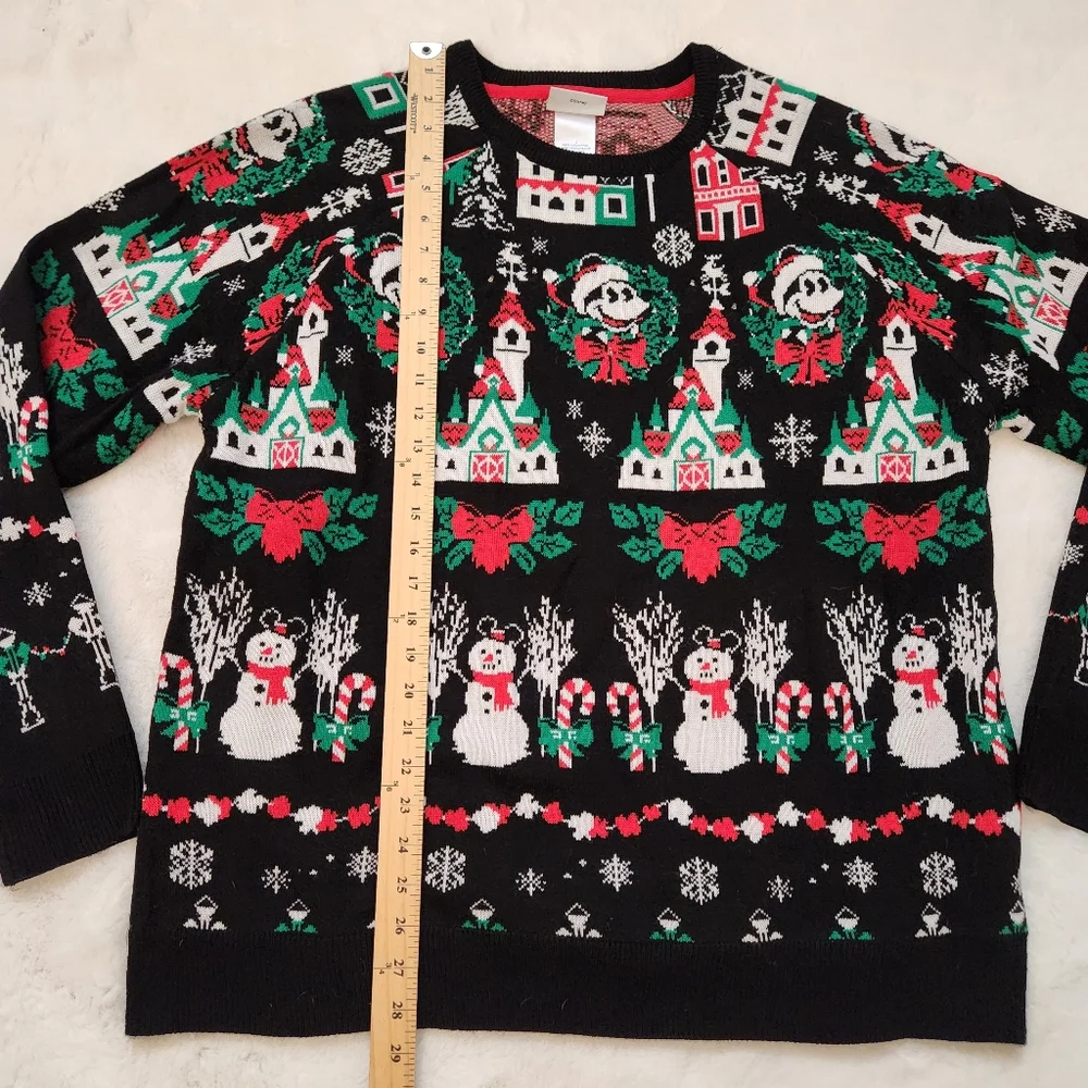 Mickey Mouse Light-Up Holiday Sweater for Men Size Large - Picture 14 of 15